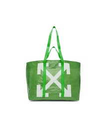 OFF-WHITE Arrows Tote Bag Green White