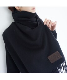 STORES.jp | 【オンラインストア限定】cashmere blend stole black (マフラー)