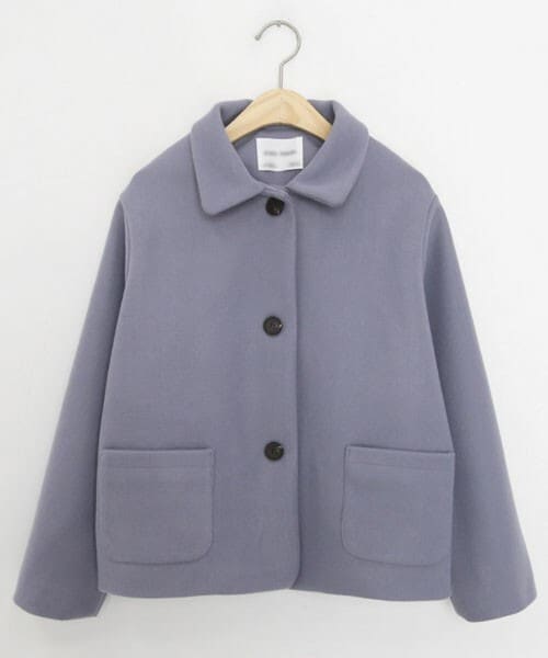 DHOLIC（ディーホリック）の「ウール混ショートジャケット（その他アウター・レディース・ベージュ/ブラック/グリーン/パープル/ブラウン・FREE）」の5枚目の写真