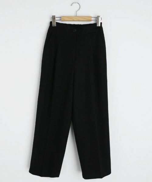 DHOLIC（ディーホリック）の「ワイドパンツ（その他パンツ・レディース・ベージュ/ブラック/ブラウン・FREE）」の2枚目の写真