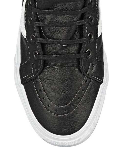 VANS（バンズ）の「Vans Sk8 leather high-top sneakers（スニーカー・レディース・Black・US7.5/US8.5/US7/US6.5/US5.5/US9/US8/US6/US10/US9.5）」の6枚目の写真