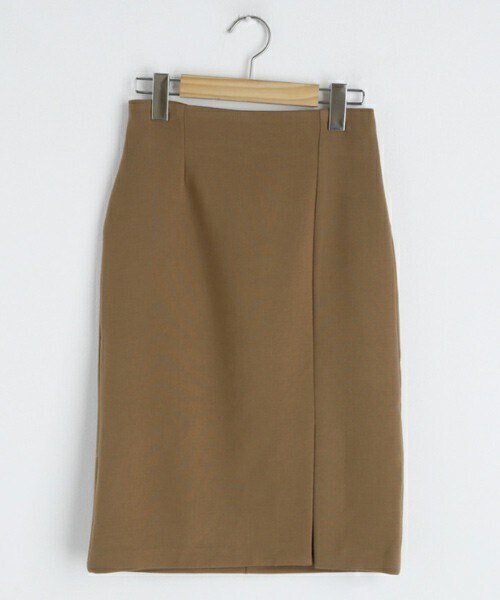 DHOLIC（ディーホリック）の「Hラインスリムスカート（スカート・レディース・ピンク/ブラック/ブラウン/ベージュ/グレー・S/M）」の4枚目の写真