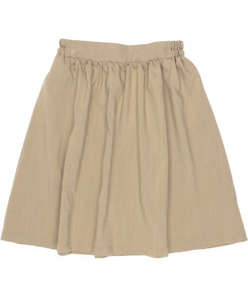 T>>2（ティーツー）の「ギャザー入りスカート（スカート・レディース・04.グリーン/01.ベージュ/02.ピンク/03.グレー/05.ブラック・90-150/M(ママサイズ)）」の4枚目の写真