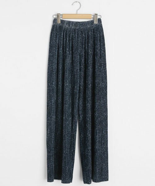 DHOLIC(ディーホリック)の「プリーツパターンパンツ(その他パンツ・レディース・ホワイト/ブルー/ブラウン・FREE)」の3枚目の写真