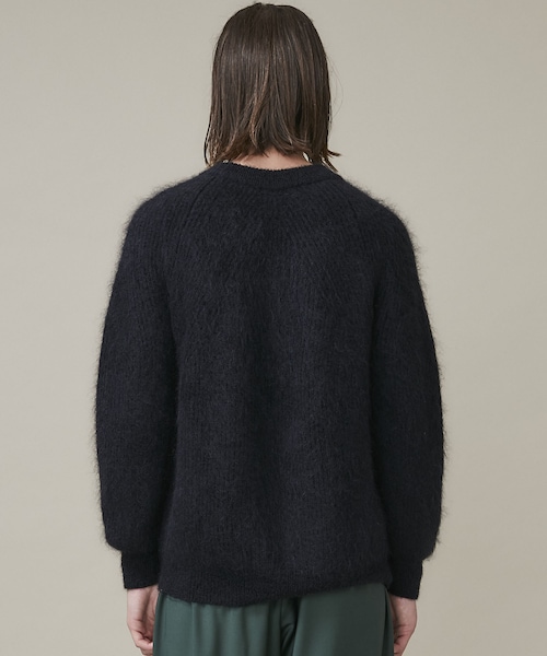 BATONER（バトナー）の「SUPER KIDMOHAIR SIGNATURE CREW NECK
