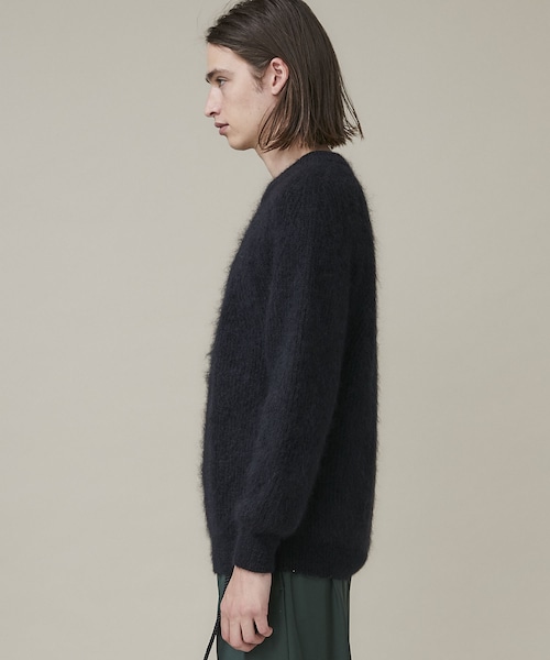 BATONER（バトナー）の「SUPER KIDMOHAIR SIGNATURE CREW NECK