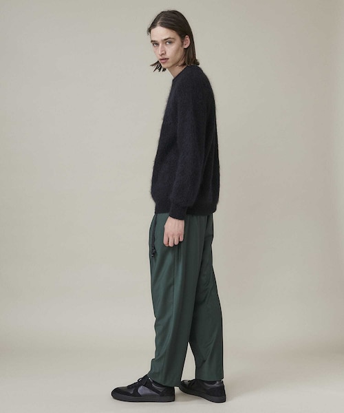 BATONER（バトナー）の「SUPER KIDMOHAIR SIGNATURE CREW NECK