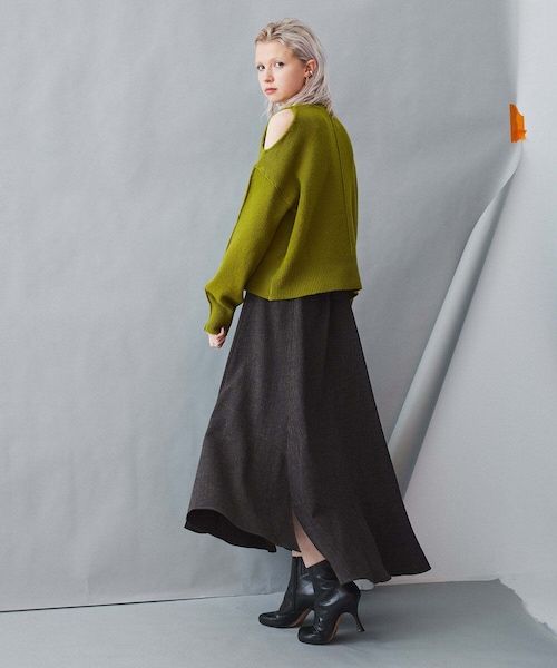 inella ショルダーニットトップス INella（イネラ）の「ショルダーホールニットトップス（）」 - WEAR