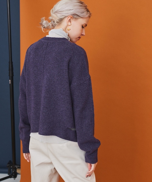 inella ショルダーニットトップス INella（イネラ）の「ショルダーホールニットトップス（）」 - WEAR