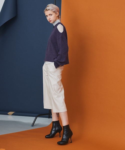 inella ショルダーニットトップス INella（イネラ）の「ショルダーホールニットトップス（）」 - WEAR