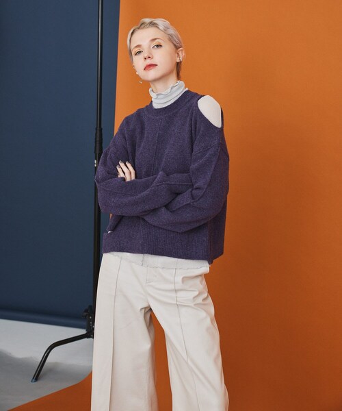 INella（イネラ）の「ショルダーホールニットトップス（）」 - WEAR