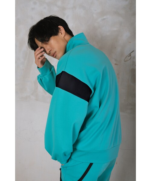 YohKi（ヨウキ）の「"Himotsuki" tracktop (GREEN)（ジャージ・メンズ・グリーン・2/3）」の9枚目の写真
