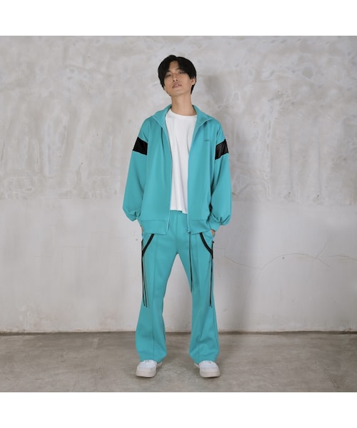 YohKi（ヨウキ）の「"Himotsuki" tracktop (GREEN)（ジャージ・メンズ・グリーン・2/3）」の10枚目の写真