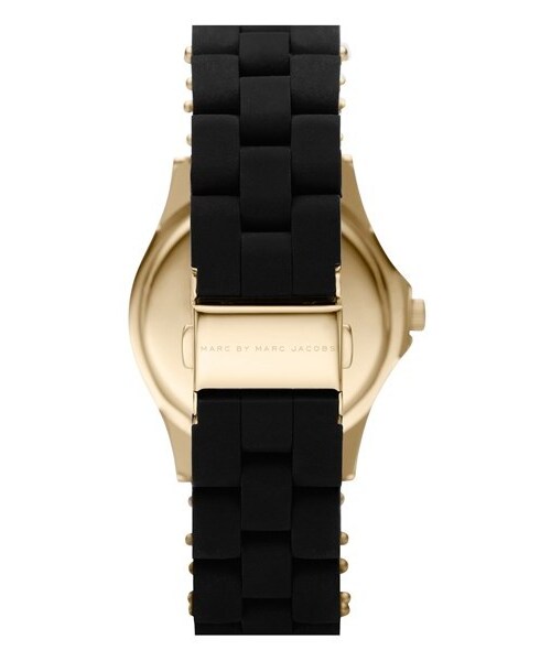 Marc by Marc Jacobs(マークバイマークジェイコブス)の「MARC BY MARC JACOBS 'Pelly' 2-Tone Bracelet Watch, 36mm(アナログ腕時計・Black)」の2枚目の写真
