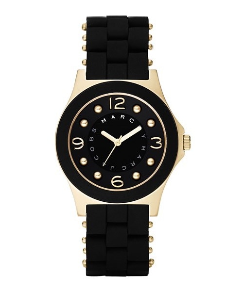 Marc by Marc Jacobs(マークバイマークジェイコブス)の「MARC BY MARC JACOBS 'Pelly' 2-Tone Bracelet Watch, 36mm(アナログ腕時計・Black)」の1枚目の写真