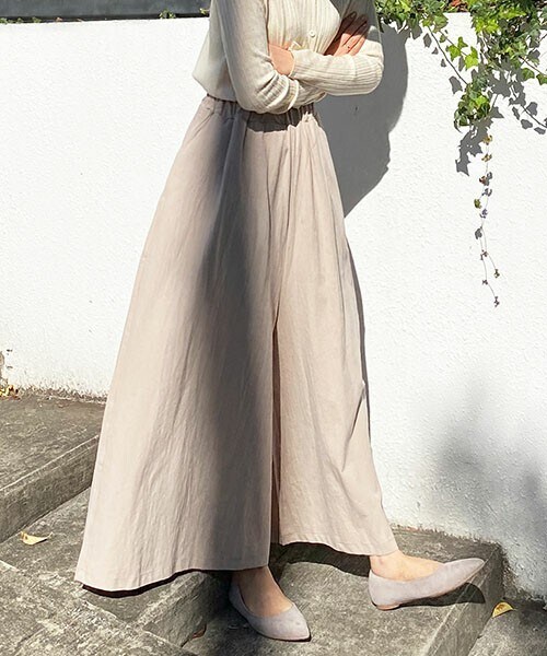 CICIBELLA（シーシーベラ）の「ワイドパンツ（その他パンツ・レディース・ブラウン/ブラック/その他/グリーン/ブルー/グレー/ベージュ・F）」の4枚目の写真