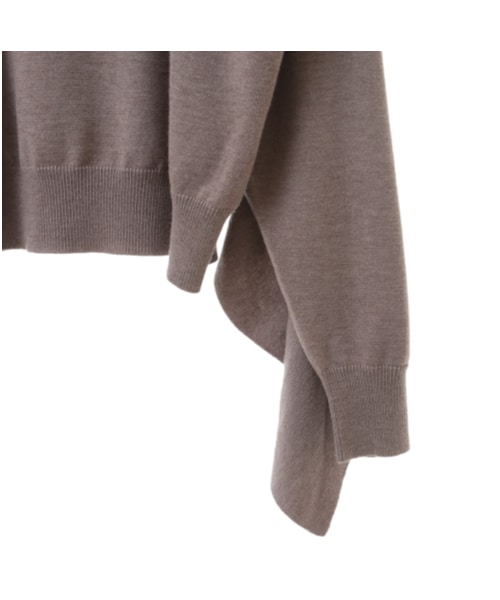 STUDIOUS - CLANE  バックフリルニットトップス STUDIOUS - CLANE バックフリルニットトップスの通販 by shii