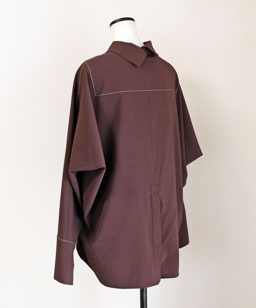 no brand(ノーブランド)の「T/RデザインステッチオーバーBL(シャツ/ブラウス・レディース・その他)」の12枚目の写真