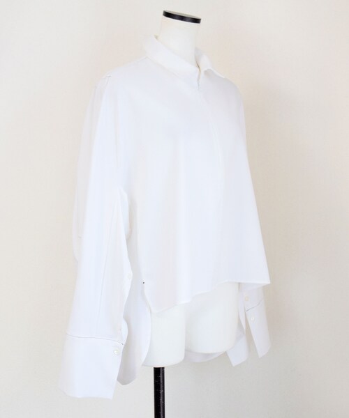 no brand(ノーブランド)の「T/RデザインステッチオーバーBL(シャツ/ブラウス・レディース・その他)」の9枚目の写真