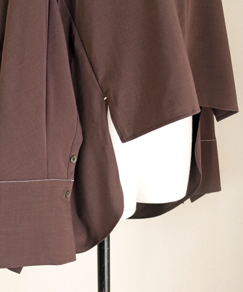 no brand(ノーブランド)の「T/RデザインステッチオーバーBL(シャツ/ブラウス・レディース・その他)」の11枚目の写真