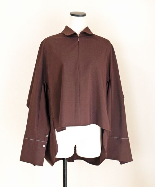 no brand(ノーブランド)の「T/RデザインステッチオーバーBL(シャツ/ブラウス・レディース・その他)」の10枚目の写真