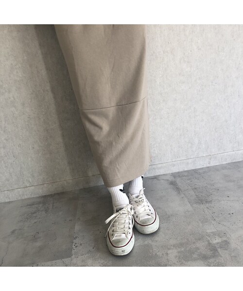 copine（コピン）の「大人リラックスカジュアル！スウェットロングスカート(2color)【クリックポスト対象商品】（スカート・レディース・その他）」の7枚目の写真