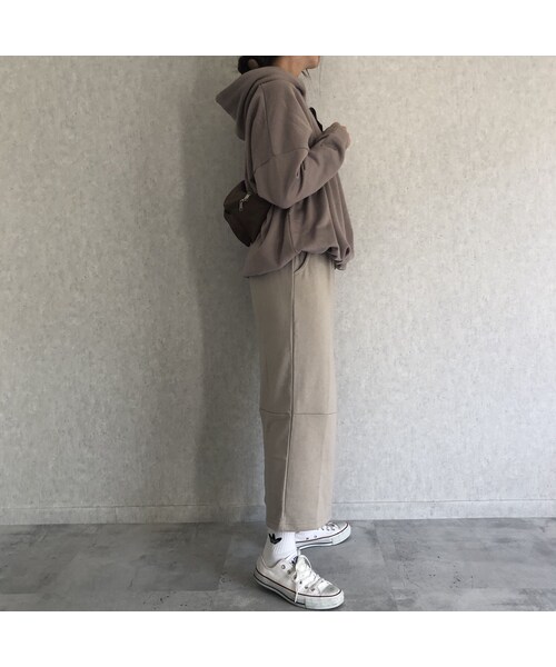 copine（コピン）の「大人リラックスカジュアル！スウェットロングスカート(2color)【クリックポスト対象商品】（スカート・レディース・その他）」の3枚目の写真