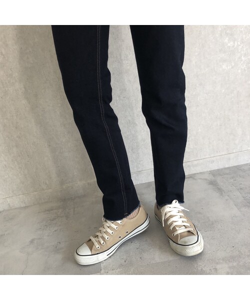 copine(コピン)の「楽な着心地ストレッチ!裾切りっぱなしデザインストレートデニム(2size)【クリックポスト対象商品】(デニムパンツ・レディース・その他)」の13枚目の写真