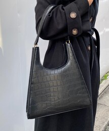 no brand | croco embossed bag(ハンドバッグ)
