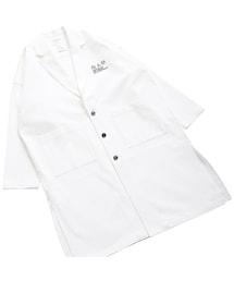 ジャケット・アウター SHAREEF COTTON PIQUE LABORATORY COAT SHAREEF（シャリーフ）の「SHAREEF COTTON PIQUE LABORATORY