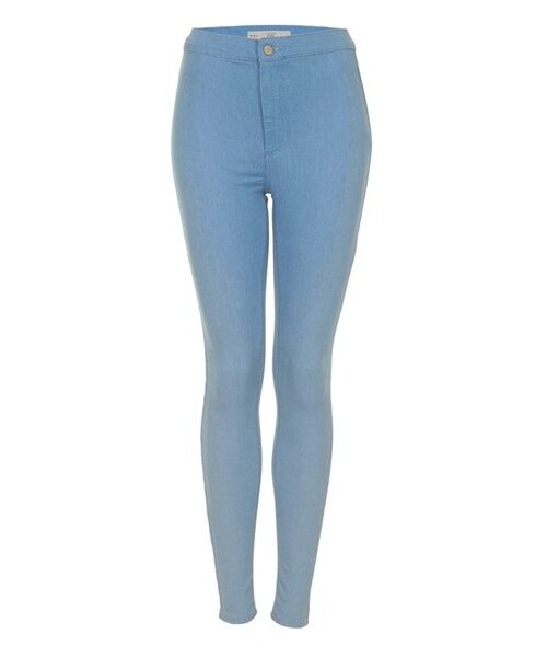 TOPSHOP（トップショップ）の「Topshop Moto 'Joni' High Rise Skinny Jeans (Light Blue)（デニムパンツ・Light Blue・Regular 30 (28-29 US)/Regular 32 (30-31 US)/Regular 25 (24 US)/Regular 34 (31-32 US)/Regular 28 (27 US)/Regular 26 (25-26 US)）」の4枚目の写真