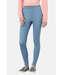 TOPSHOP | Topshop Moto 'Joni' High Rise Skinny Jeans (Light Blue)(デニムパンツ)