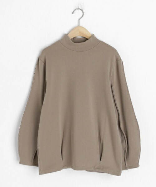 DHOLIC（ディーホリック）の「ハーフネックパフニット（ニット/セーター・レディース・ブルー/ベージュ/ホワイト・FREE）」の3枚目の写真