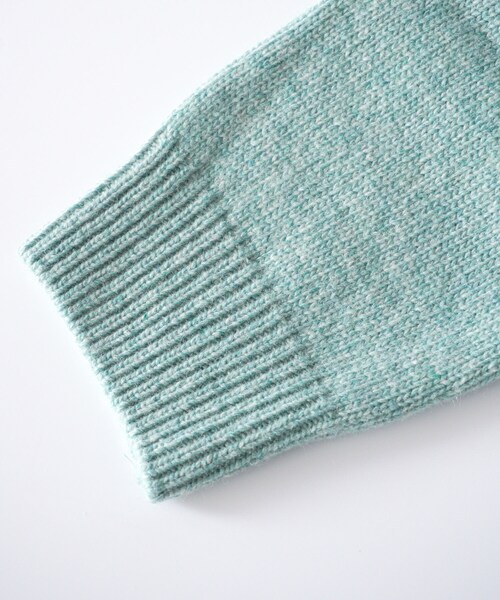 BOYSHE（ボーイシー）の「プレミアムラム クルーネックニット　ミント（ニット/セーター・レディース・その他）」の14枚目の写真