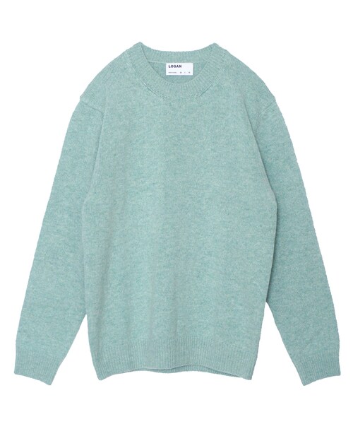 BOYSHE（ボーイシー）の「プレミアムラム クルーネックニット　ミント（ニット/セーター・レディース・その他）」の11枚目の写真