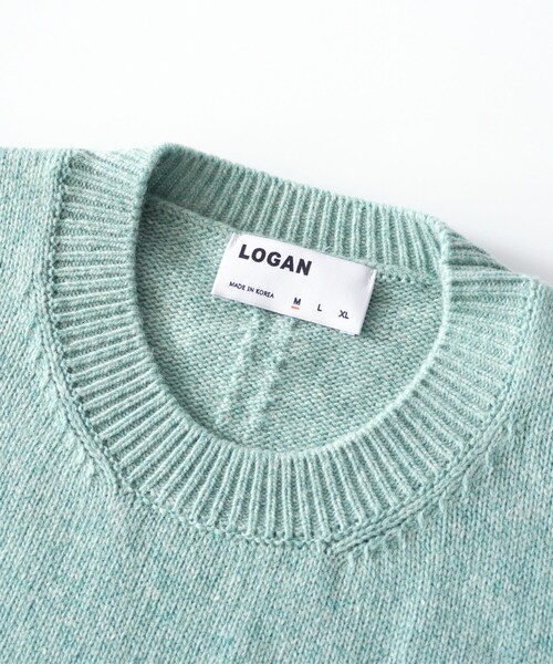 BOYSHE（ボーイシー）の「プレミアムラム クルーネックニット　ミント（ニット/セーター・レディース・その他）」の12枚目の写真
