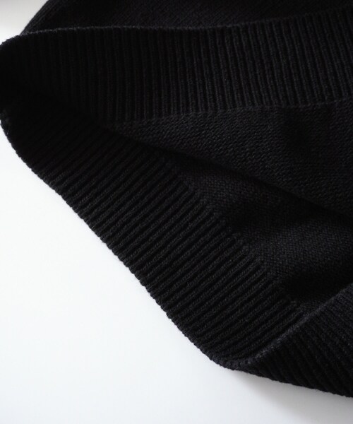 BOYSHE（ボーイシー）の「プレミアムラム クルーネックニット　ブラック（ニット/セーター・レディース・その他）」の14枚目の写真