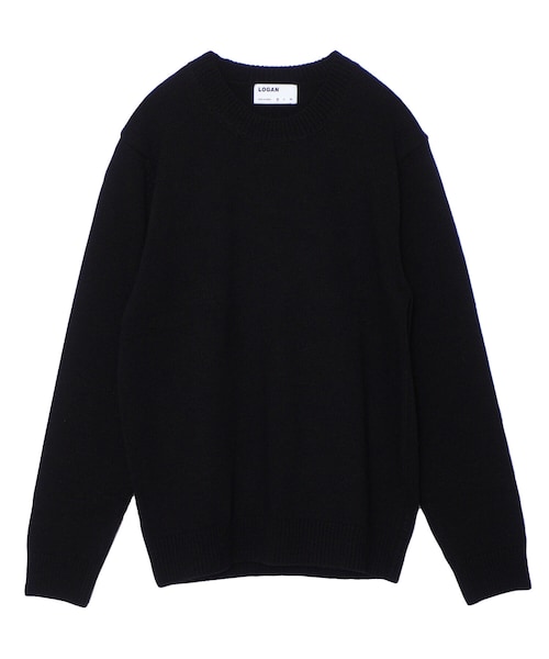 BOYSHE（ボーイシー）の「プレミアムラム クルーネックニット　ブラック（ニット/セーター・レディース・その他）」の10枚目の写真