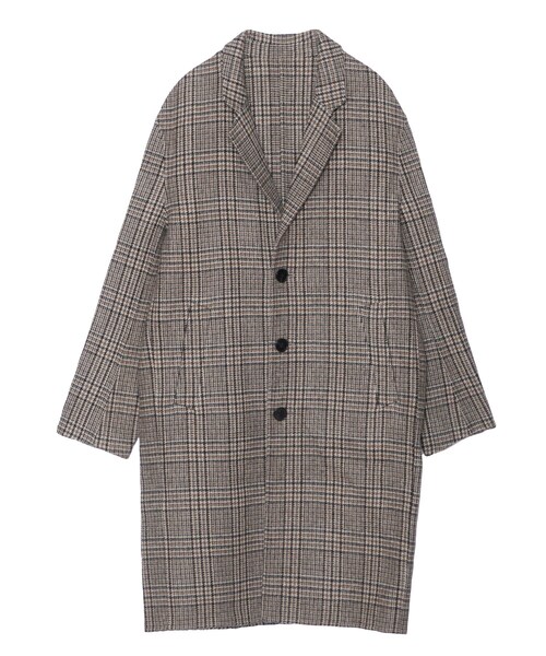 BOYSHE(ボーイシー)の「ウール90% チェックチェスターコート(チェスターコート・レディース・その他)」の15枚目の写真