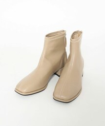 Crisp | スクエアトゥショートブーツ[c3k2726b](ブーツ)
