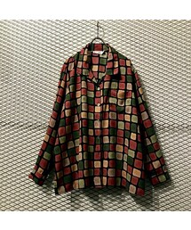 Used - Multi-colored Open Collar Shirt