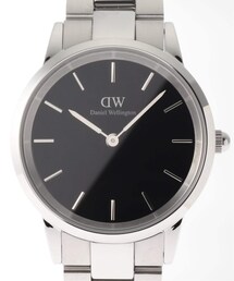 HIROB（ヒロブ）の「DW00100204 ICONIC LINK 36S Black【 ウォッチ 】（腕時計）」