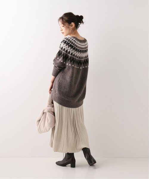 B.C STOCK（ベーセーストック）の「カッセンサテンプリーツスカート（スカート・ブラック/フリー/在庫あり）」の11枚目の写真