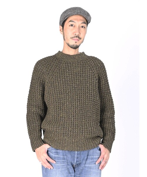 45R（フォーティファイブアール）の「ワッフルウール紡のビッグ