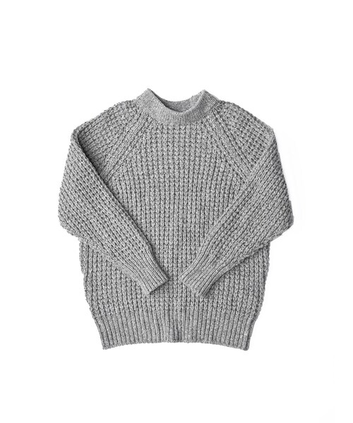 45R（フォーティファイブアール）の「ワッフルウール紡のビッグ