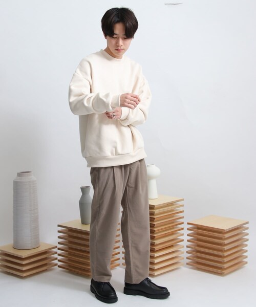 SENSE OF PLACE by URBAN RESEARCH（センスオブプレイスバイアーバンリサーチ）の「ヘビーウエイトスウェットシャツ（その他・メンズ・MINT/BLUE/CHARCOAL/IVORY・M/L）」の16枚目の写真