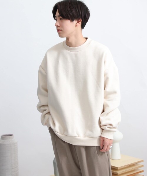 SENSE OF PLACE by URBAN RESEARCH（センスオブプレイスバイアーバンリサーチ）の「ヘビーウエイトスウェットシャツ（その他・メンズ・MINT/BLUE/CHARCOAL/IVORY・M/L）」の15枚目の写真