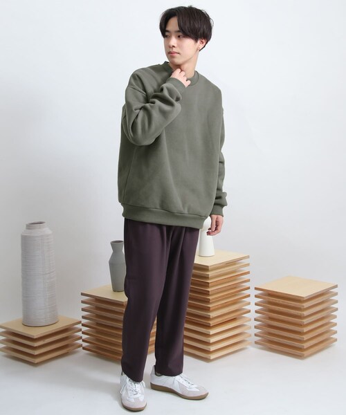 SENSE OF PLACE by URBAN RESEARCH（センスオブプレイスバイアーバンリサーチ）の「ヘビーウエイトスウェットシャツ（その他・メンズ・MINT/BLUE/CHARCOAL/IVORY・M/L）」の10枚目の写真