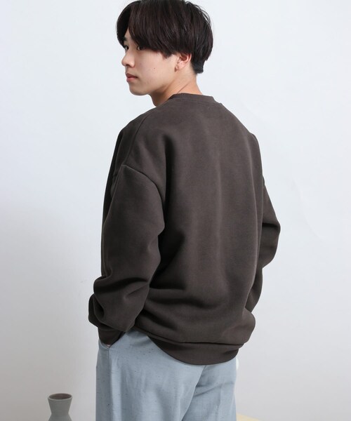 SENSE OF PLACE by URBAN RESEARCH（センスオブプレイスバイアーバンリサーチ）の「ヘビーウエイトスウェットシャツ（その他・メンズ・MINT/BLUE/CHARCOAL/IVORY・M/L）」の12枚目の写真