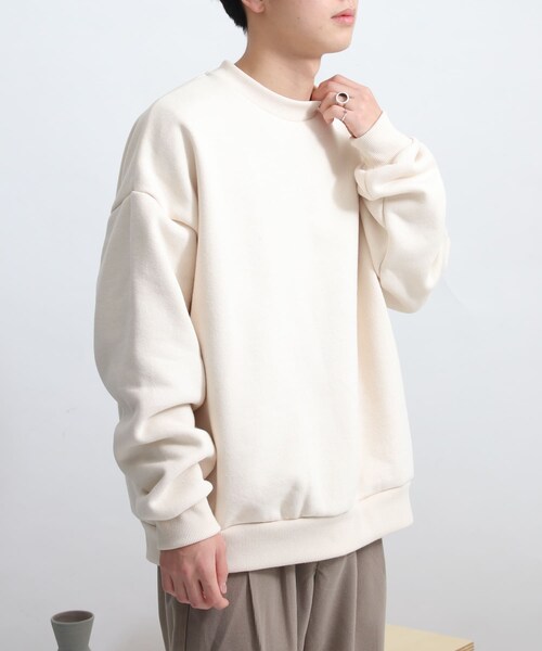 SENSE OF PLACE by URBAN RESEARCH（センスオブプレイスバイアーバンリサーチ）の「ヘビーウエイトスウェットシャツ（その他・メンズ・MINT/BLUE/CHARCOAL/IVORY・M/L）」の14枚目の写真